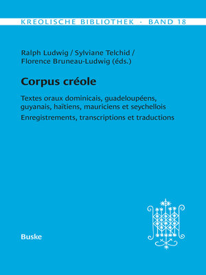cover image of Corpus créole